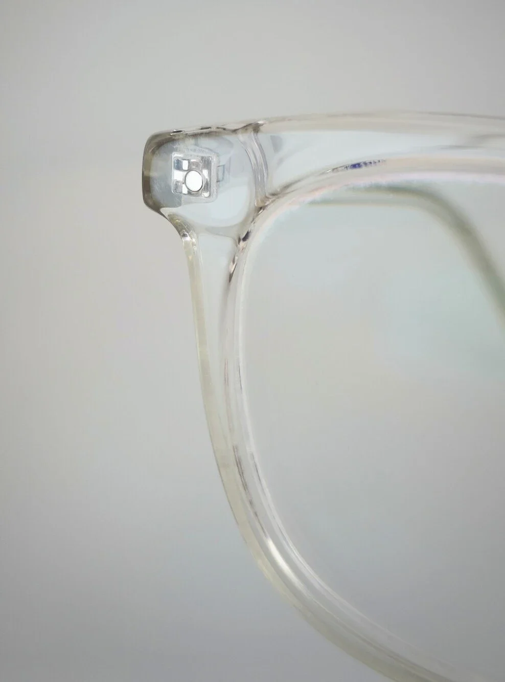Escape. Transparent Clear Women's Eyewear Frames - Minimal Designer Style